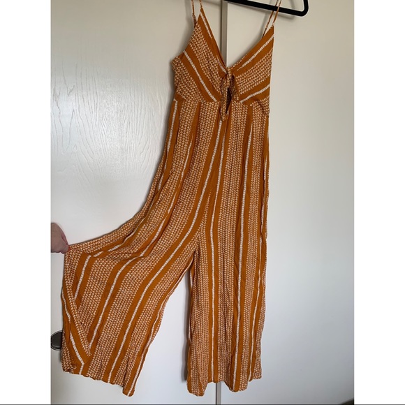 Vici Mustard Jumpsuit - Picture 1 of 4